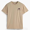 Men T-Shirts Reg.Emb Beige Cotton GANT Men T-Shirts Reg.Emb Beige Cotton GANT