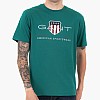 Men T-Shirts Reg.Shield.D Green Cotton GANT Men T-Shirts Reg.Shield.D Green Cotton GANT