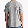 Men T-Shirts Reg.Shield Grey Cotton GANT Men T-Shirts Reg.Shield Grey Cotton GANT