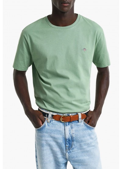 Ανδρικές Μπλούζες Ls.Crew.Top Άσπρο Βαμβάκι Ralph Lauren