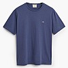 Men T-Shirts Reg.Ss.Nv Blue Cotton GANT Men T-Shirts Reg.Ss.Nv Blue Cotton GANT