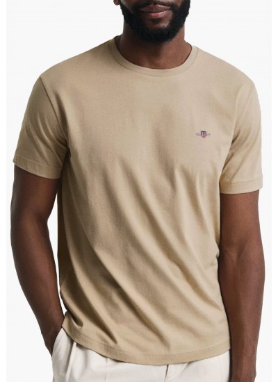 Ανδρικά Πουκάμισα Oxford.Shirt Μπλέ Ανοιχτό Βαμβάκι GANT
