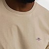 Men T-Shirts Reg.Ss Beige Cotton GANT Men T-Shirts Reg.Ss Beige Cotton GANT
