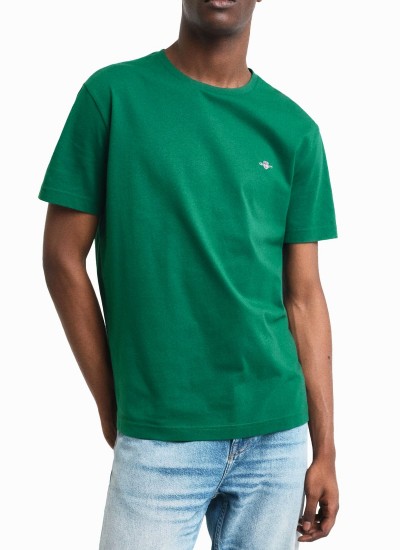 Ανδρικές Μπλούζες Ls.Crew.Top Άσπρο Βαμβάκι Ralph Lauren