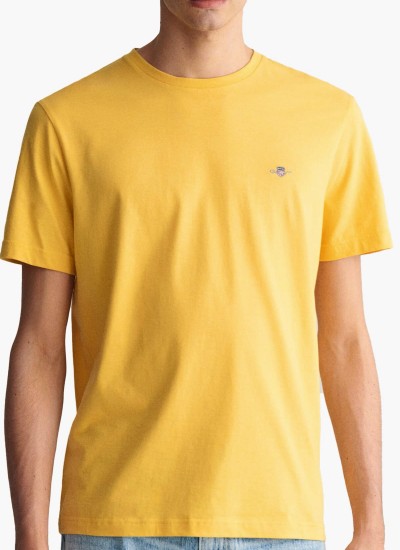 Ανδρικές Μπλούζες TH2508 Μαύρο Βαμβάκι Lacoste