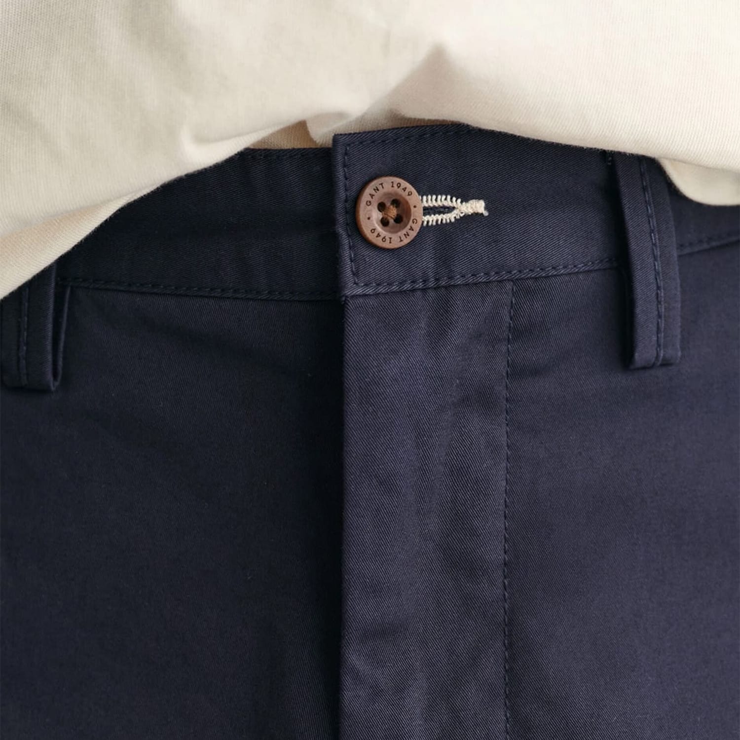 Men Vermouth Relaxed.Shorts Blue Cotton GANT Men Vermouth Relaxed.Shorts Blue Cotton GANT