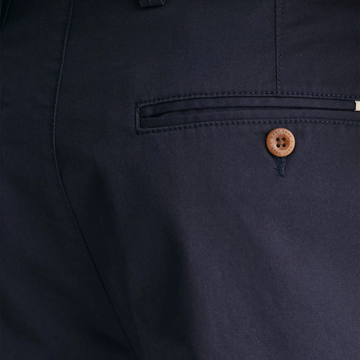 Men Vermouth Relaxed.Shorts Blue Cotton GANT Men Vermouth Relaxed.Shorts Blue Cotton GANT