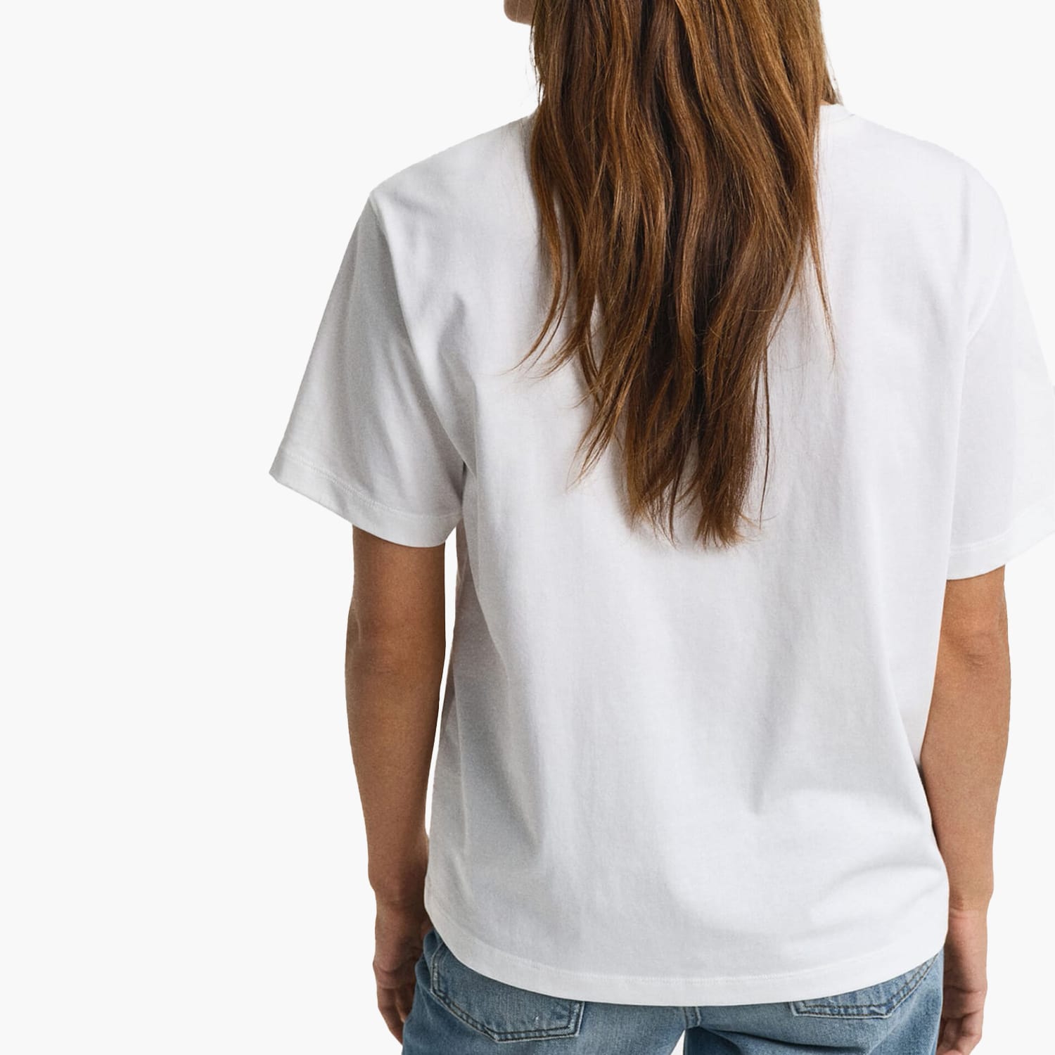 Women T-Shirts - Tops Sailing.Crew White Cotton GANT