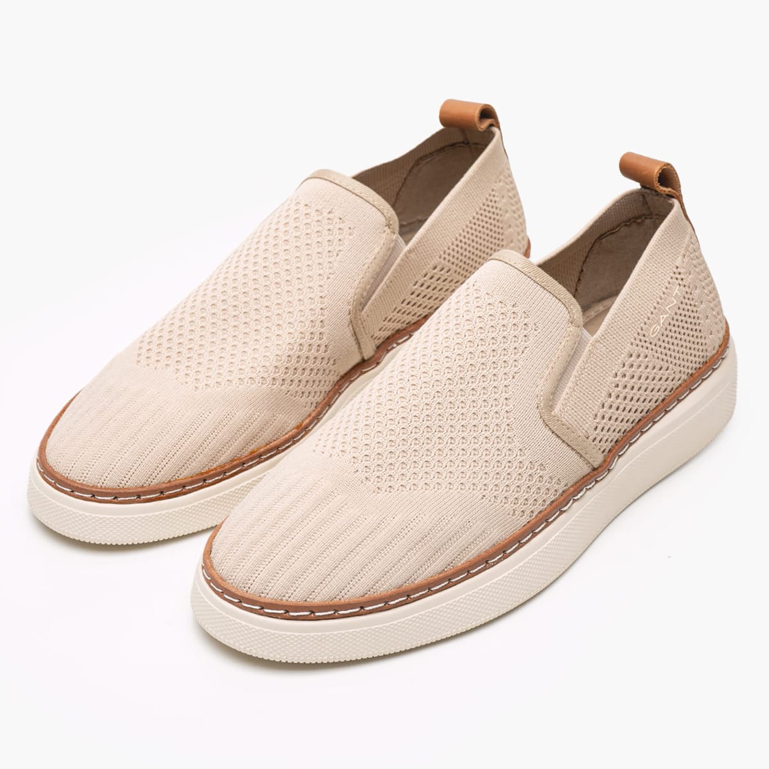Men Moccasins San.Prep.Moc Beige Fabic GANT Men Moccasins San.Prep.Moc Beige Fabic GANT