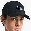 Men's Caps Script.Graphic Black Cotton GANT Men's Caps Script.Graphic Black Cotton GANT