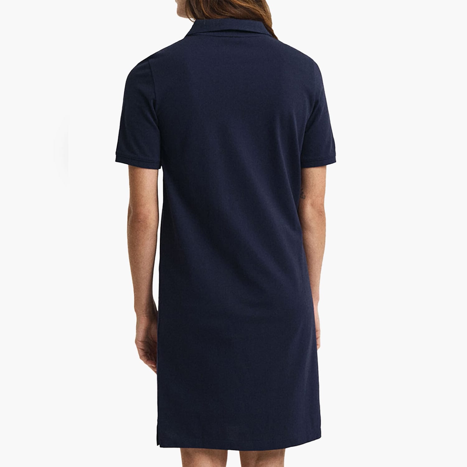 Γυναικεία Φορέματα - Ολόσωμες Φόρμες Shield.Dress Σκούρο Μπλε Βαμβάκι GANT Γυναικεία Φορέματα - Ολόσωμες Φόρμες Shield.Dress Σκούρο Μπλε Βαμβάκι GANT