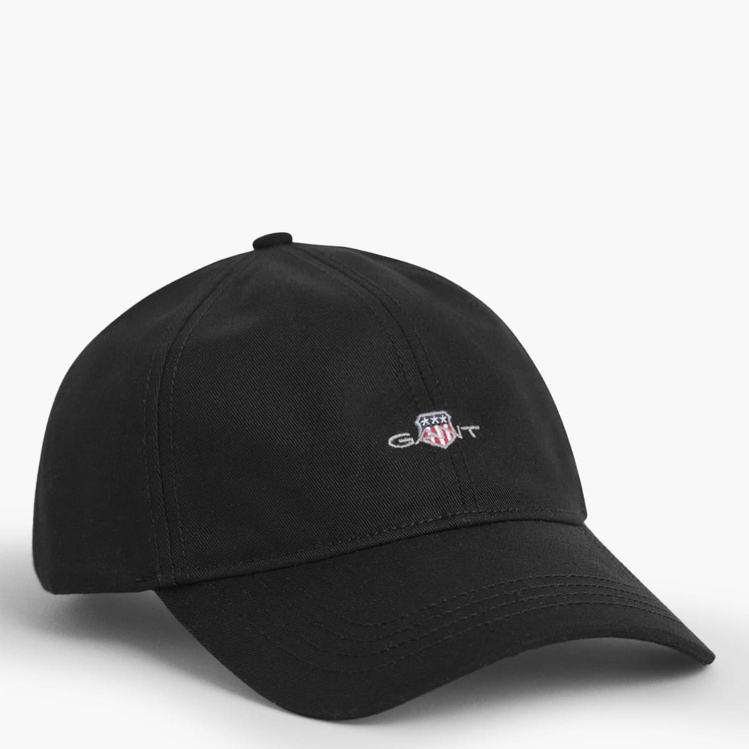 Ανδρικά Καπέλα Shield.Twill Μαύρο Βαμβάκι GANT