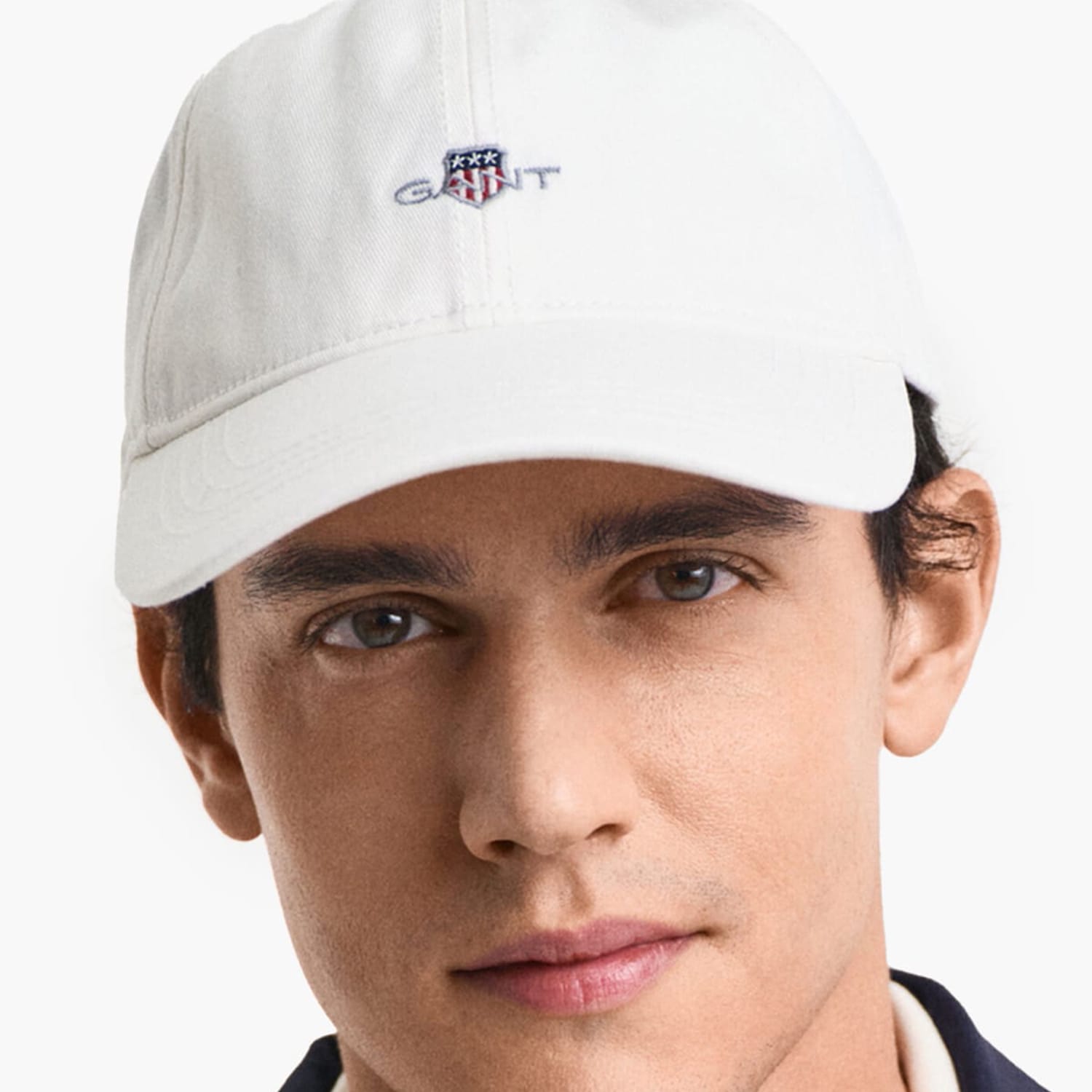Men's Caps Shield.Twill White Cotton GANT