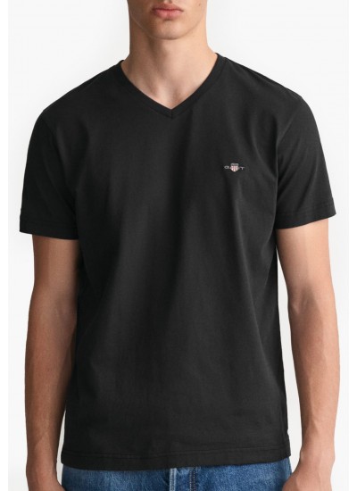 Ανδρικά Πουκάμισα Oxford.Shirt Μπλέ Ανοιχτό Βαμβάκι GANT