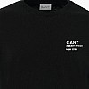 Men T-Shirts Small.Graphic Black Cotton GANT Men T-Shirts Small.Graphic Black Cotton GANT