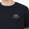 Men T-Shirts Small.Graphic DarkBlue Cotton GANT Men T-Shirts Small.Graphic DarkBlue Cotton GANT
