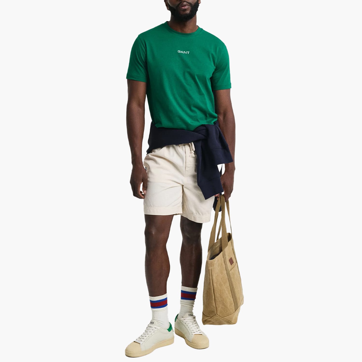 Men T-Shirts Small.Lg Green Cotton GANT Men T-Shirts Small.Lg Green Cotton GANT