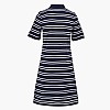 Γυναικεία Φορέματα - Ολόσωμες Φόρμες Stripe.Dress.Pique Σκούρο Μπλε Βαμβάκι GANT Γυναικεία Φορέματα - Ολόσωμες Φόρμες Stripe.Dress.Pique Σκούρο Μπλε Βαμβάκι GANT