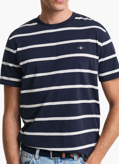 Ανδρικές Μπλούζες TH2508 Μαύρο Βαμβάκι Lacoste