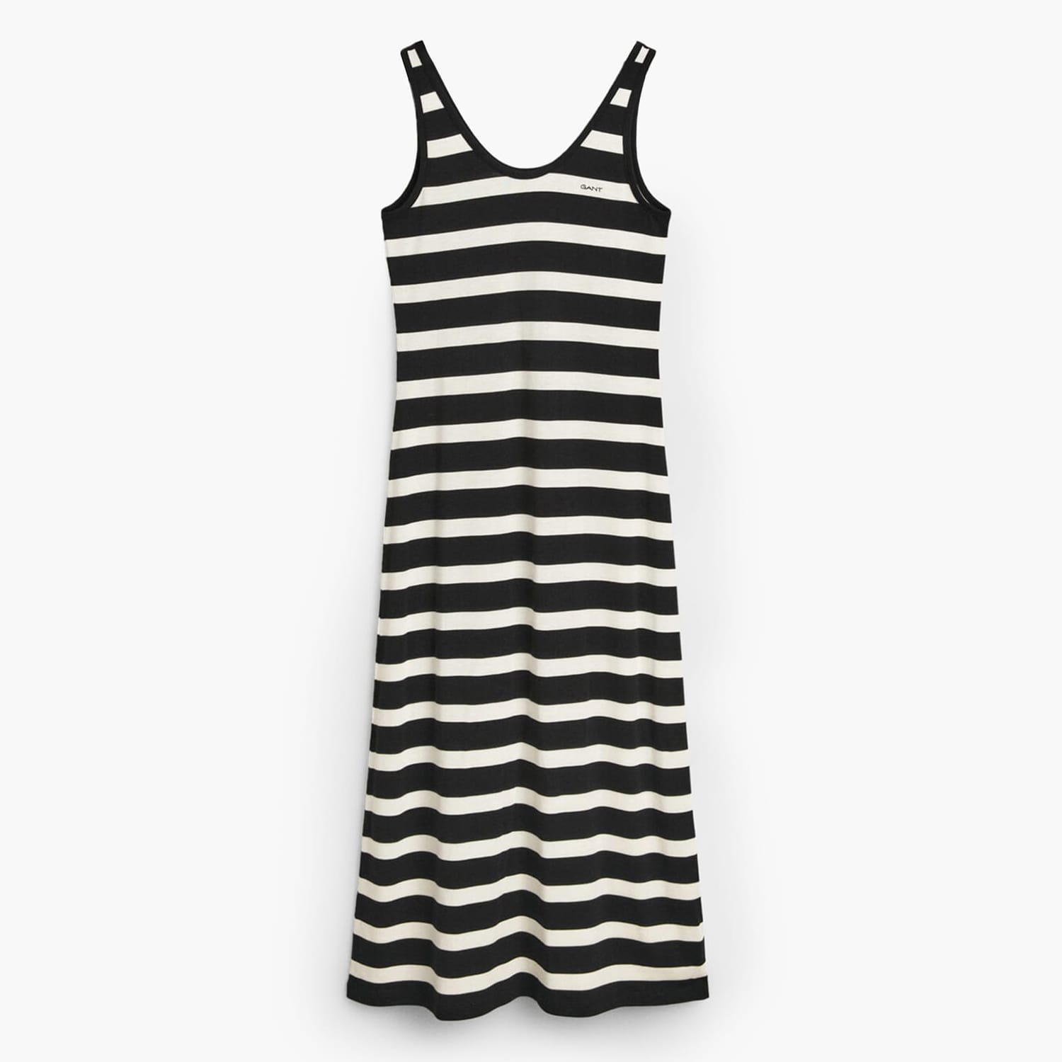 Γυναικεία Φορέματα - Ολόσωμες Φόρμες Striped.Tank.Dress Μαύρο Lyocell Fabric GANT