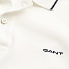 Men T-Shirts Tipping.Rugger White Cotton GANT