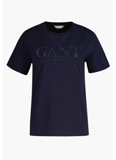 Women T-Shirts - Tops Python.Tee Black Cotton Guess