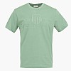 Men T-Shirts Tonal.Shield.G Green Cotton GANT Men T-Shirts Tonal.Shield.G Green Cotton GANT