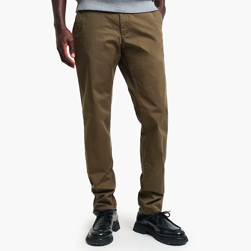Ανδρικά Παντελόνια Twill.Chino.Br Καφέ Βαμβάκι GANT