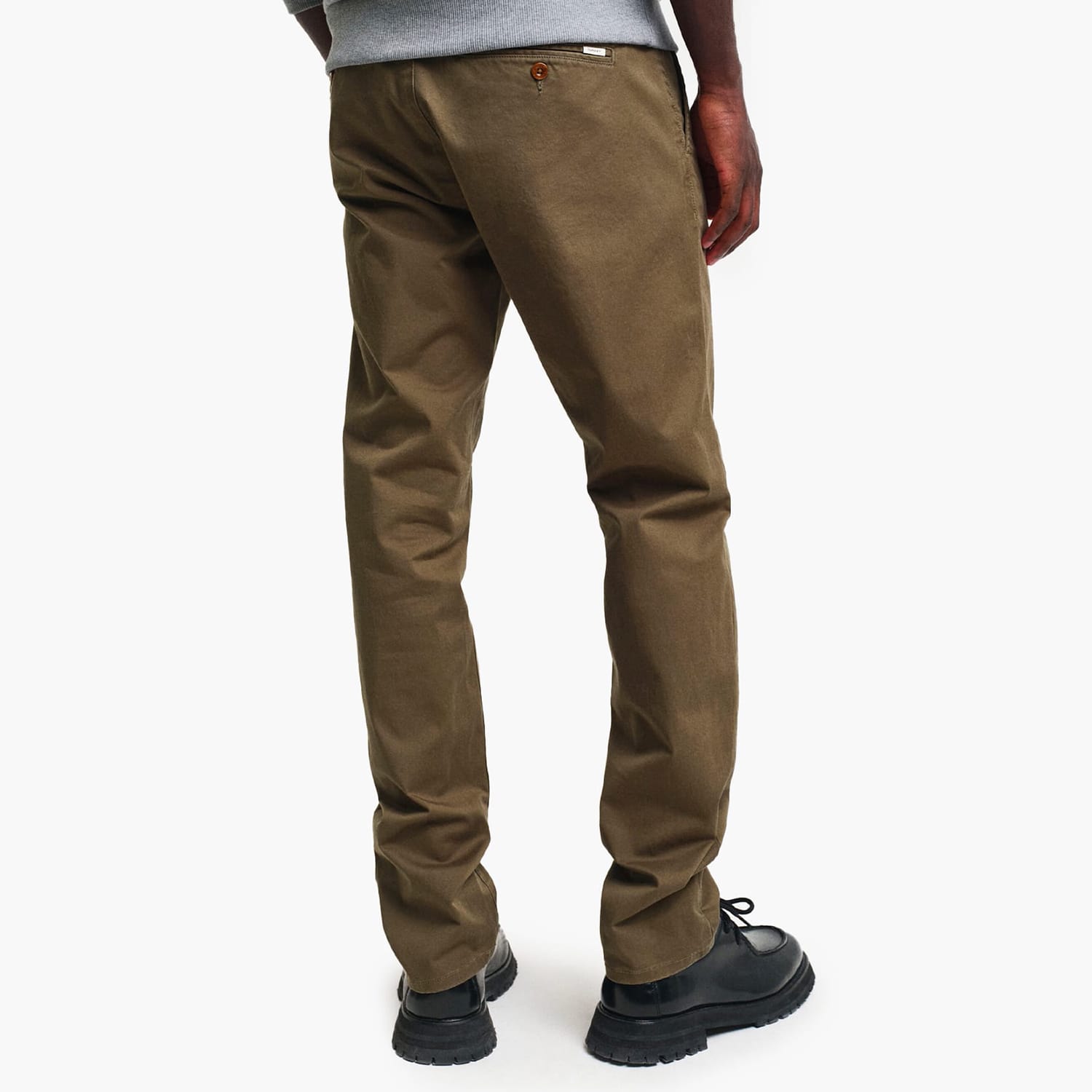 Ανδρικά Παντελόνια Twill.Chino.Br Καφέ Βαμβάκι GANT Ανδρικά Παντελόνια Twill.Chino.Br Καφέ Βαμβάκι GANT
