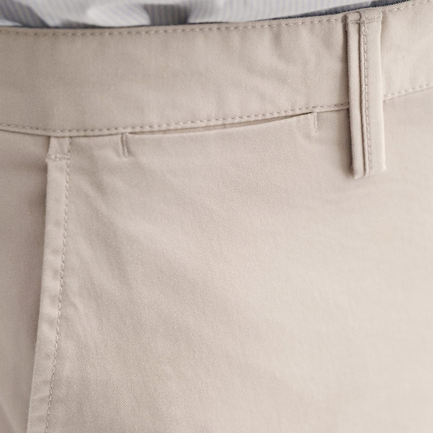 Ανδρικά Παντελόνια Twill.Chino Μπεζ Βαμβάκι GANT Ανδρικά Παντελόνια Twill.Chino Μπεζ Βαμβάκι GANT
