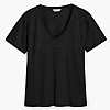 Women T-Shirts - Tops Vn.Shield Black Cotton GANT Women T-Shirts - Tops Vn.Shield Black Cotton GANT