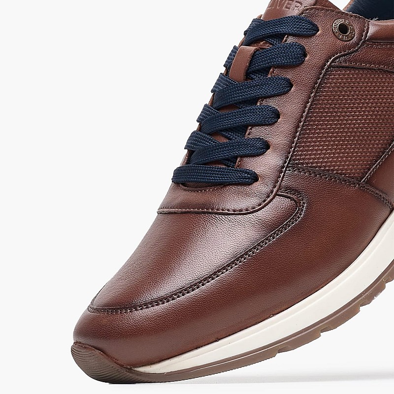 Men Casual Shoes 13650.Cg Brown Leather S.Oliver
