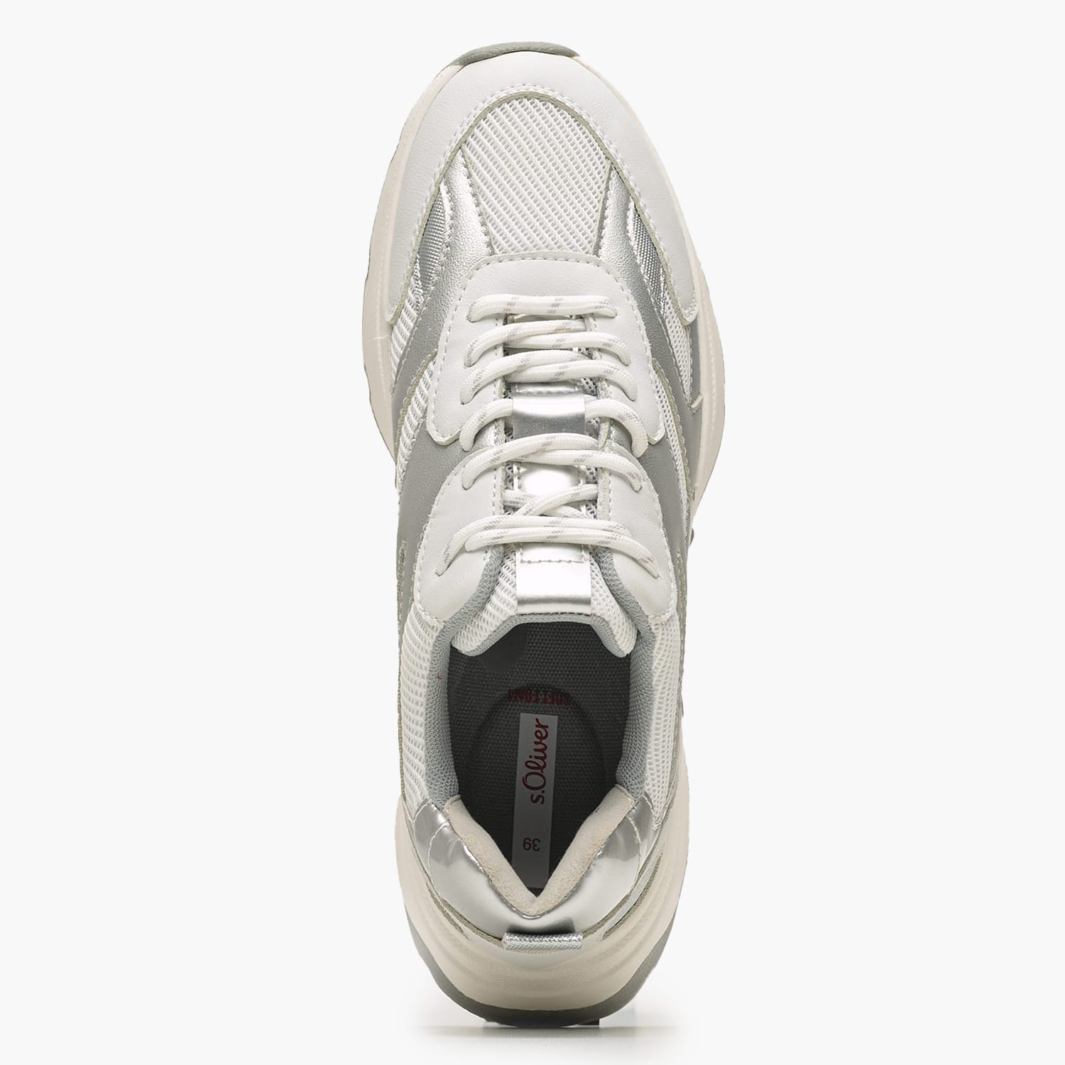 Γυναικεία Παπούτσια Casual 23612 Ασημί ECOleather-Ύφασμα S.Oliver Γυναικεία Παπούτσια Casual 23612 Ασημί ECOleather-Ύφασμα S.Oliver
