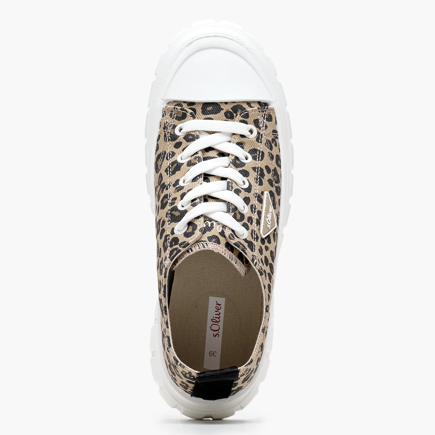 Women Casual Shoes 23655 Leopard Fabric S.Oliver Women Casual Shoes 23655 Leopard Fabric S.Oliver