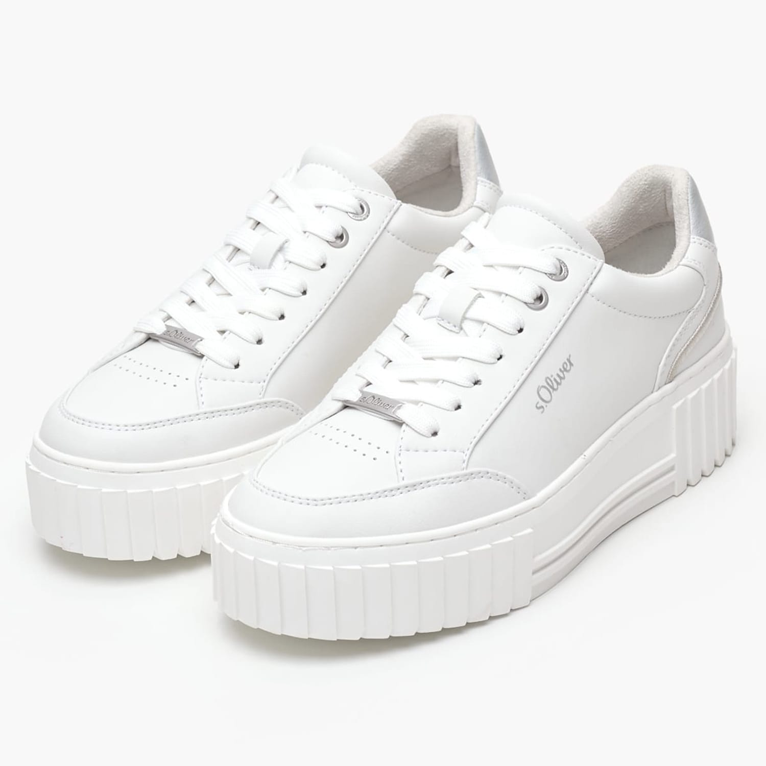 Women Casual Shoes 23662 White ECOleather S.Oliver Women Casual Shoes 23662 White ECOleather S.Oliver