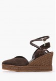 Women Espadrilles C.101 Brown Buckskin Komis and Komis