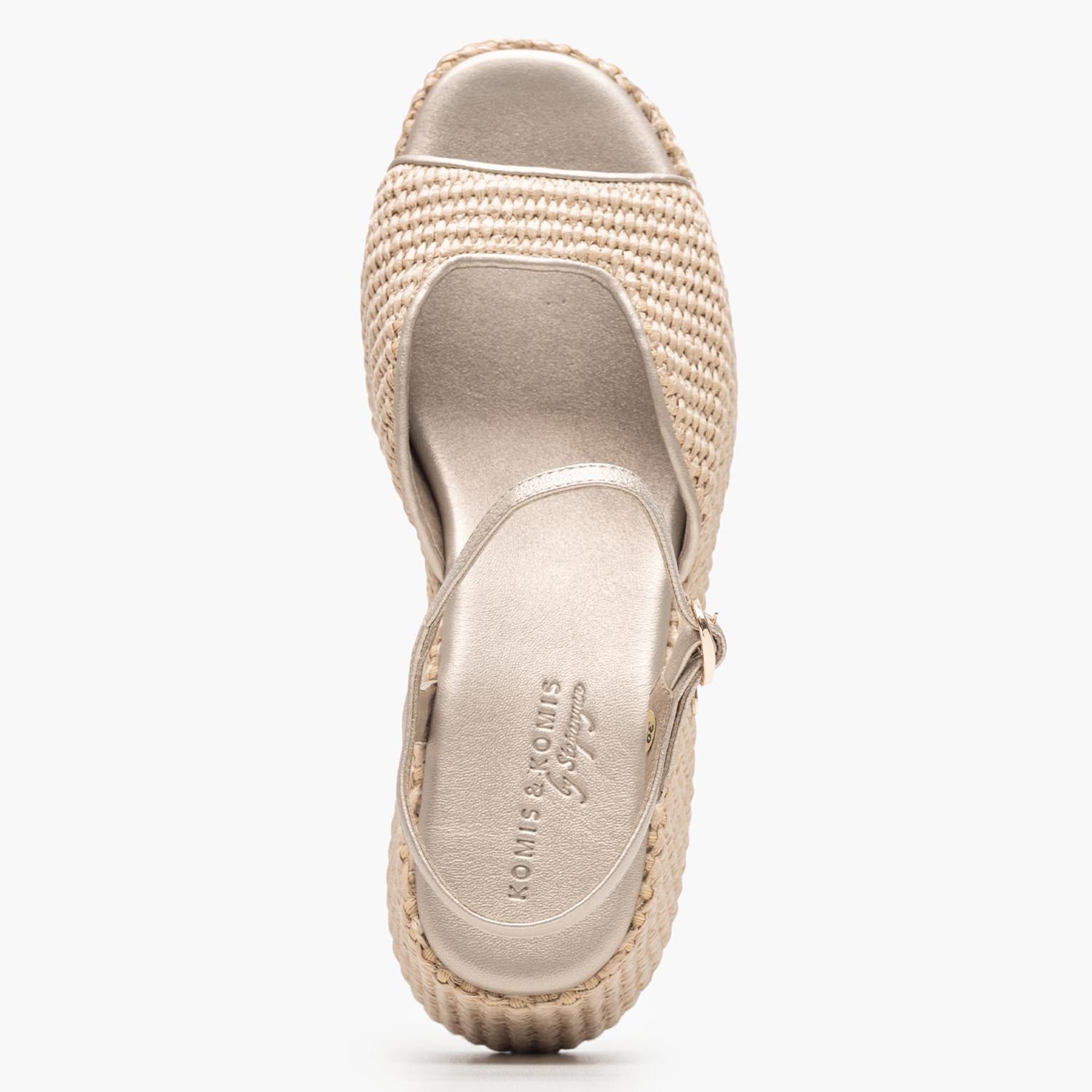 Women Platforms High C.202 Beige Mat Komis and Komis Women Platforms High C.202 Beige Mat Komis and Komis
