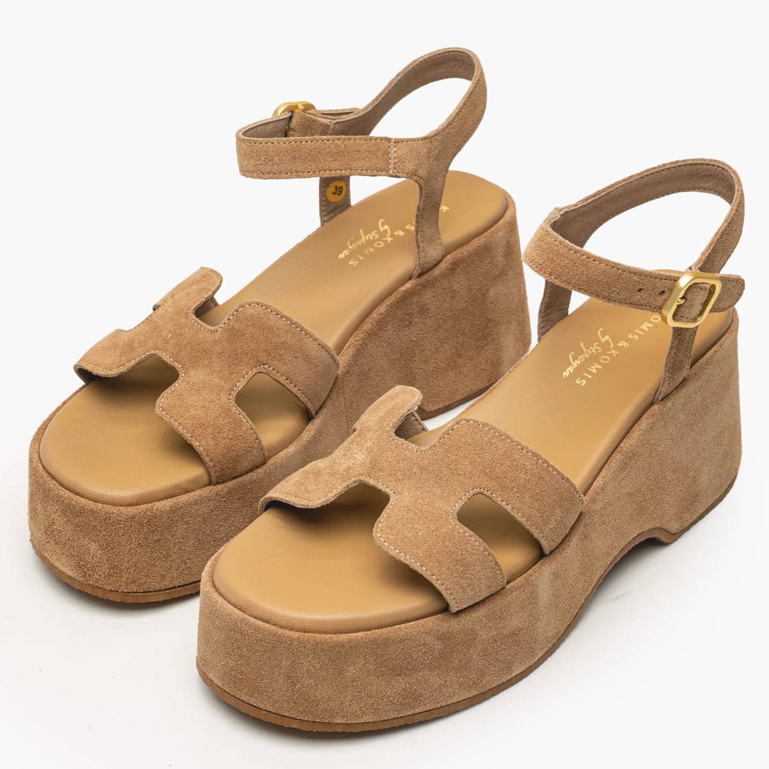Women Platforms Low C.206 Tabba Leather Komis and Komis Women Platforms Low C.206 Tabba Leather Komis and Komis