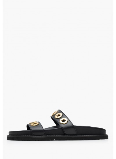 Γυναικεία Παπούτσια Casual Blader.One Μαύρο ECOleather Buffalo