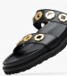 Γυναικεία Flats C.23.B Μαύρο Δέρμα Komis and Komis Γυναικεία Flats C.23.B Μαύρο Δέρμα Komis and Komis
