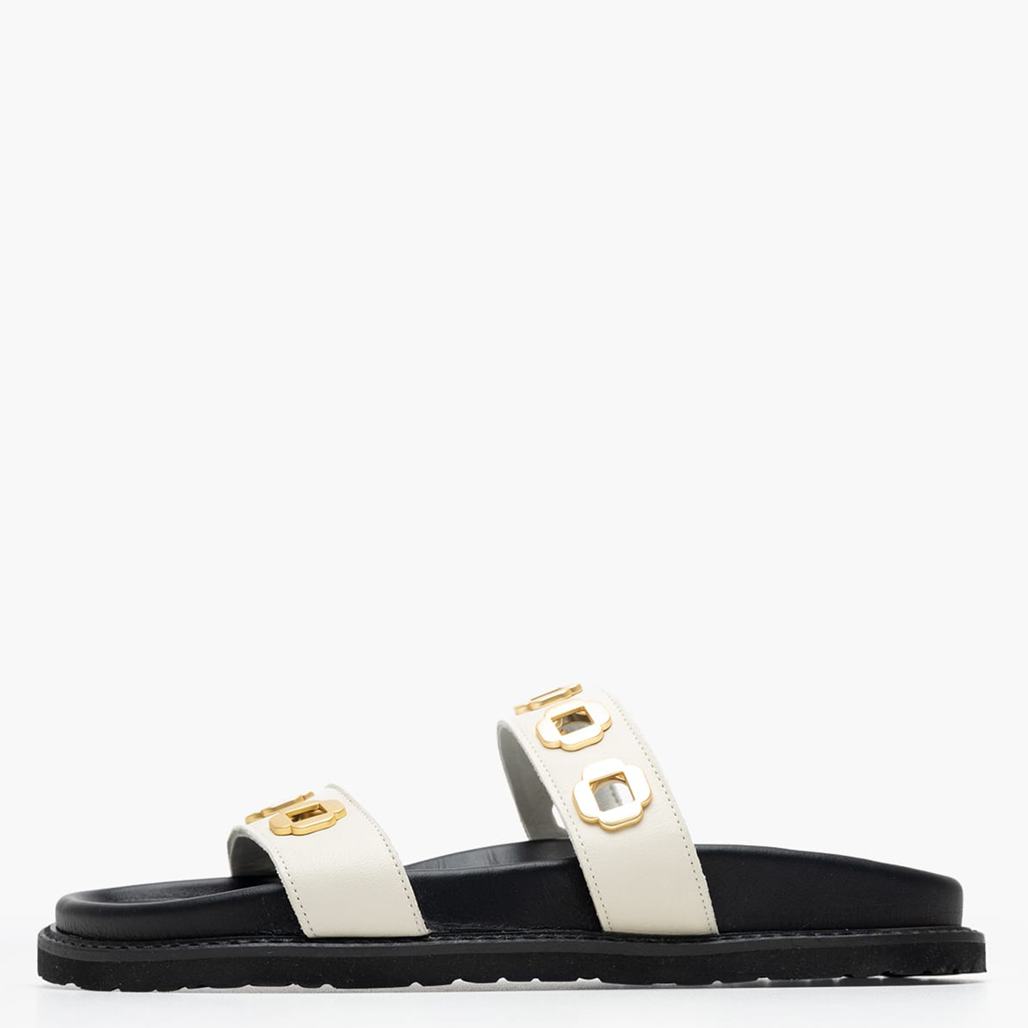 Γυναικεία Flats C.23.OW Μπεζ Δέρμα Komis and Komis