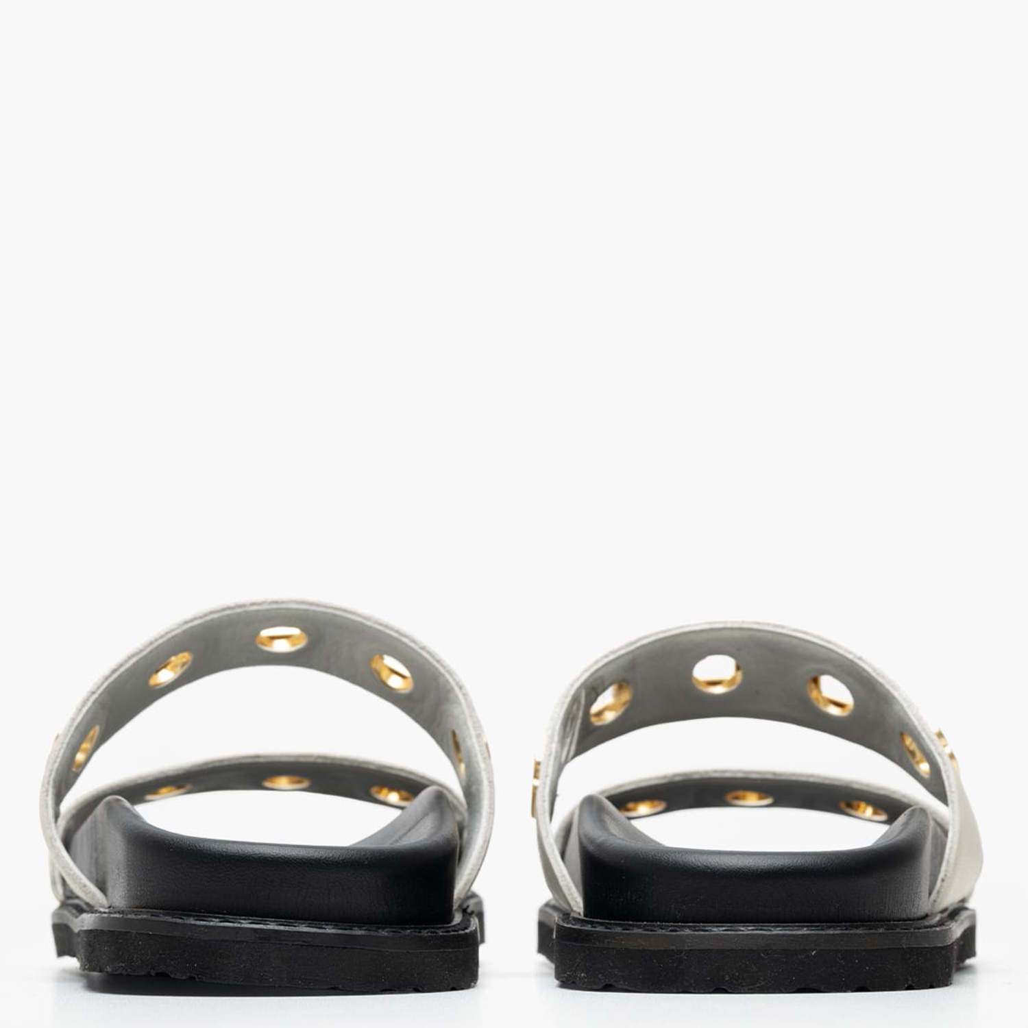 Women Flats C.23.OW Beige Leather Komis and Komis Women Flats C.23.OW Beige Leather Komis and Komis