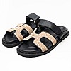 Women Flats C.26 Beige Leather Komis and Komis Women Flats C.26 Beige Leather Komis and Komis