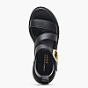 Women Platforms Low C.36 Black Leather Komis and Komis Women Platforms Low C.36 Black Leather Komis and Komis