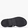 Women Platforms Low C.36 Black Leather Komis and Komis Women Platforms Low C.36 Black Leather Komis and Komis