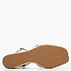 Women Platforms High C.406.2 Platinum Leather Komis and Komis Women Platforms High C.406.2 Platinum Leather Komis and Komis