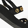 Women Platforms Low C.40 Black Leather Komis and Komis Women Platforms Low C.40 Black Leather Komis and Komis