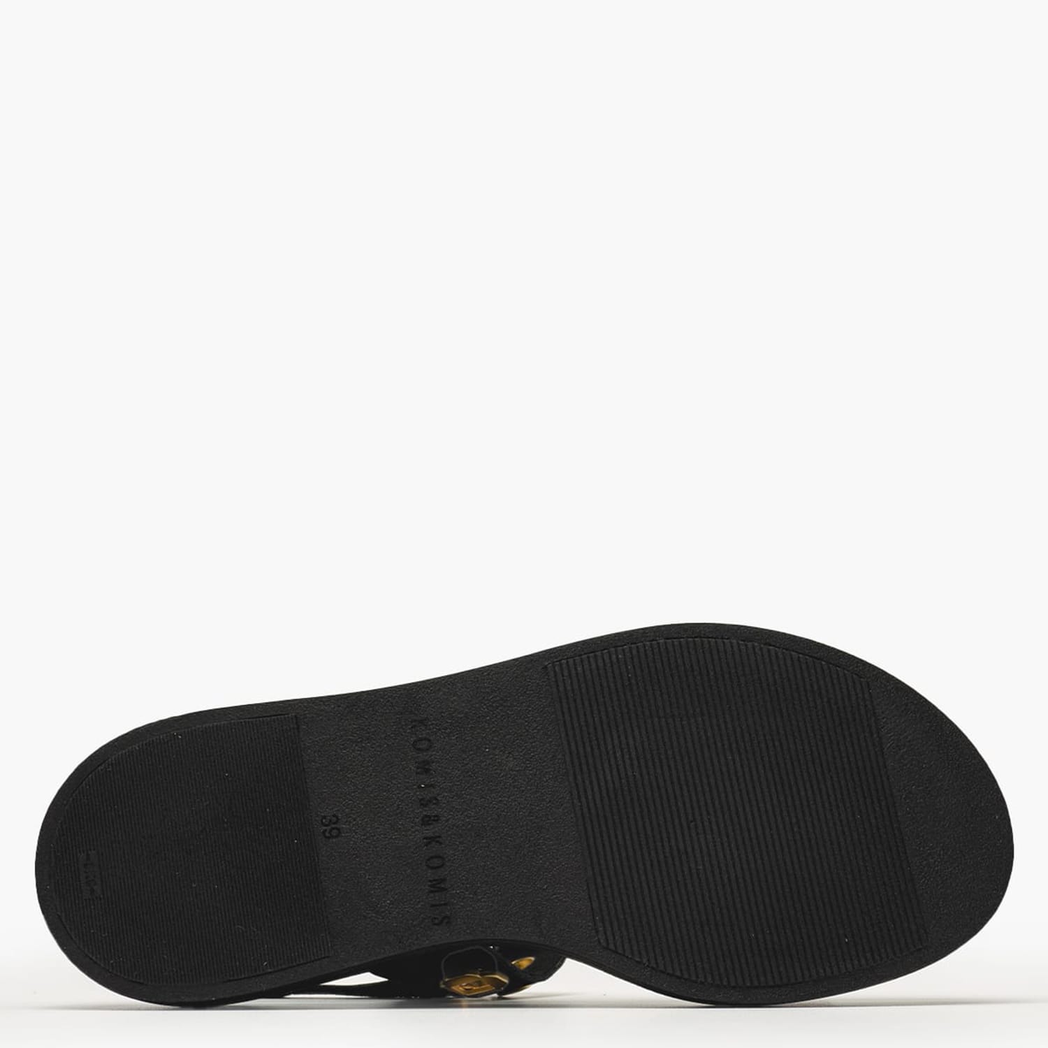 Women Platforms Low C.40 Black Leather Komis and Komis Women Platforms Low C.40 Black Leather Komis and Komis