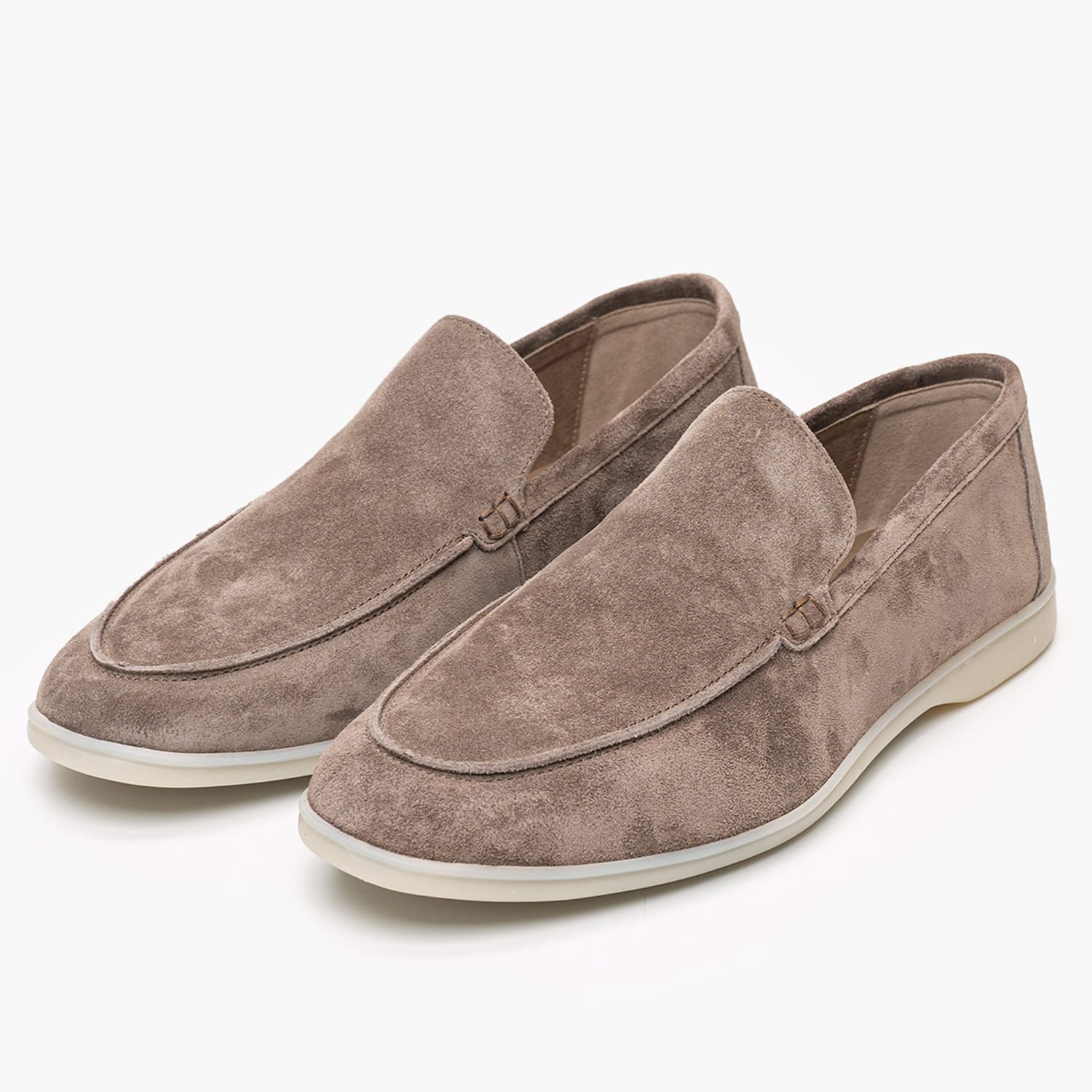 Men Moccasins C.551 Grey Buckskin Komis and Komis Men Moccasins C.551 Grey Buckskin Komis and Komis