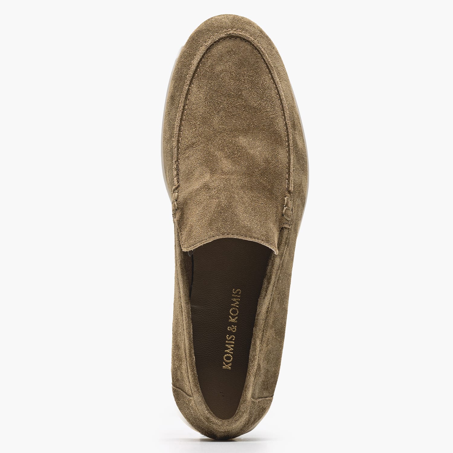 Men Moccasins C.551 Olive Buckskin Komis and Komis Men Moccasins C.551 Olive Buckskin Komis and Komis